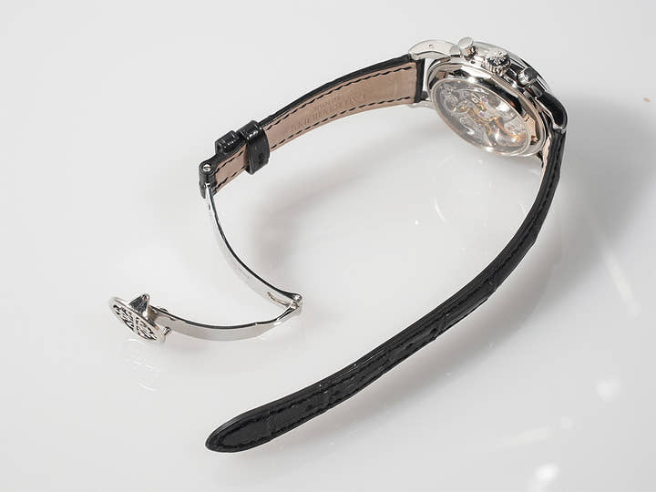 パテックフィリップ パーペチュアルカレンダー クロノグラフ Ref.3970EP-029 プラチナ ブラック11Pダイヤ文字盤