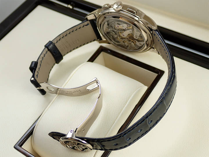 パテックフィリップ パーペチュアルカレンダー クロノグラフ Ref.5270G-001 ホワイトゴールド シルバー文字盤