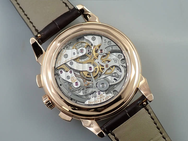 パテックフィリップ パーペチュアルカレンダー クロノグラフ Ref.5270R-001 ローズゴールド シルバー文字盤