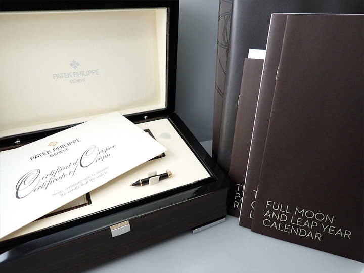 パテックフィリップ パーペチュアルカレンダー クロノグラフ Ref.5270R-001 ローズゴールド シルバー文字盤