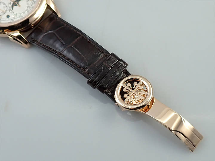 パテックフィリップ パーペチュアルカレンダー クロノグラフ Ref.5270R-001 ローズゴールド シルバー文字盤