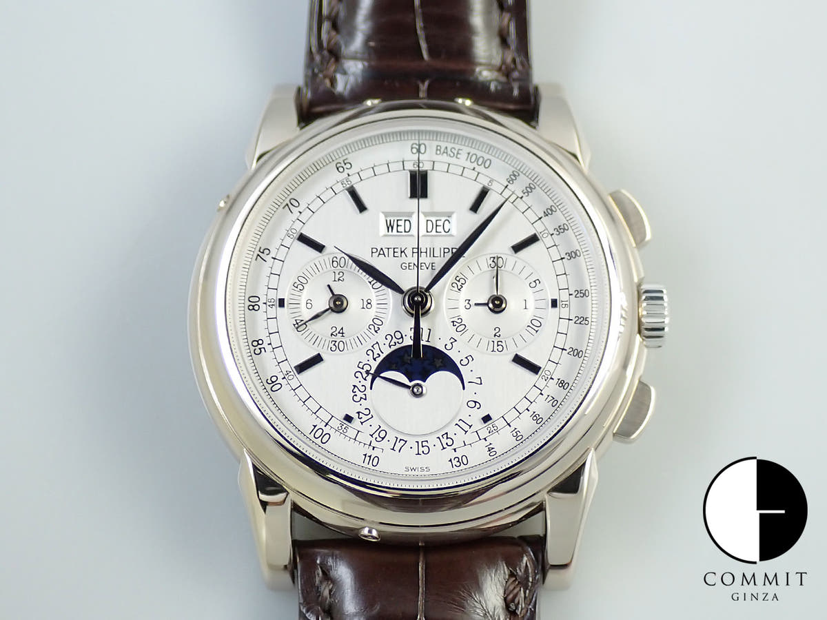パテックフィリップ アニュアルカレンダー クロノグラフ Ref.5970G-001 ホワイトゴールド シルバー文字盤