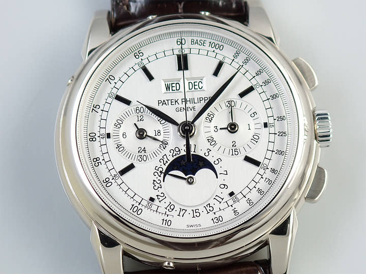 パテックフィリップ アニュアルカレンダー クロノグラフ Ref.5970G-001 ホワイトゴールド シルバー文字盤
