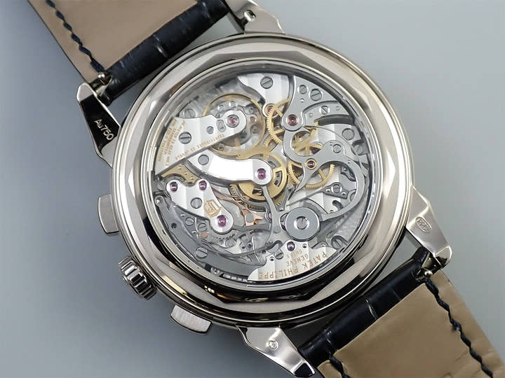 パテックフィリップ パーペチュアルカレンダー クロノグラフ Ref.5270G-019 ホワイトゴールド ブルー文字盤