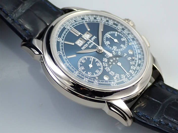 パテックフィリップ パーペチュアルカレンダー クロノグラフ Ref.5270G-019 ホワイトゴールド ブルー文字盤