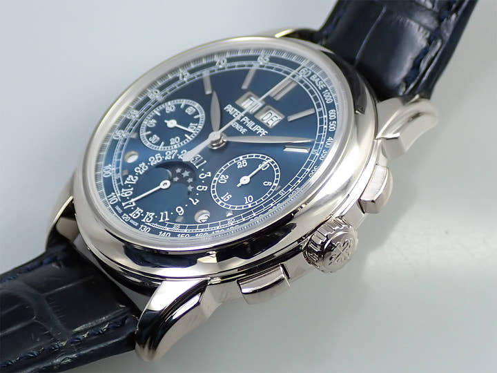 パテックフィリップ パーペチュアルカレンダー クロノグラフ Ref.5270G-019 ホワイトゴールド ブルー文字盤