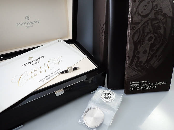 パテックフィリップ パーペチュアルカレンダー クロノグラフ Ref.5270G-019 ホワイトゴールド ブルー文字盤