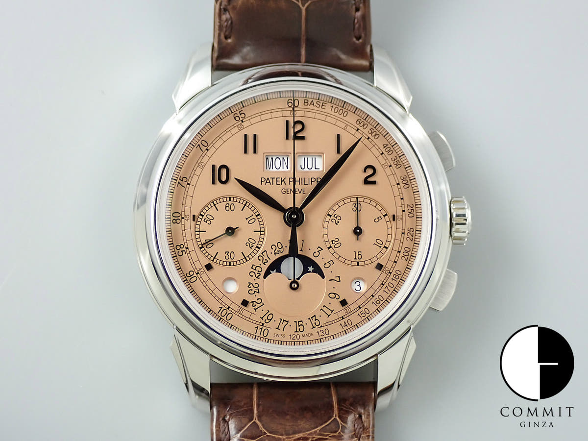 パテックフィリップ パーペチュアルカレンダー クロノグラフ Ref.5270P-001 プラチナ ゴールデンオパーリン文字盤