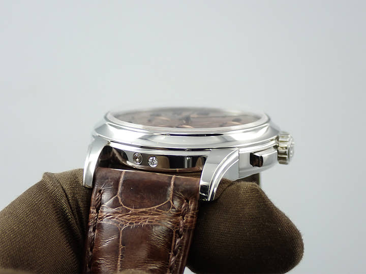 パテックフィリップ パーペチュアルカレンダー クロノグラフ Ref.5270P-001 プラチナ ゴールデンオパーリン文字盤