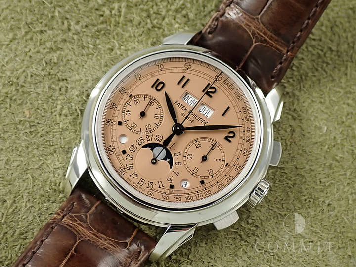 パテックフィリップ パーペチュアルカレンダー クロノグラフ Ref.5270P-001 プラチナ ゴールデンオパーリン文字盤