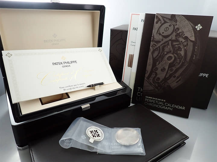 パテックフィリップ パーペチュアルカレンダー クロノグラフ Ref.5270G-019 ホワイトゴールド ブルー文字盤