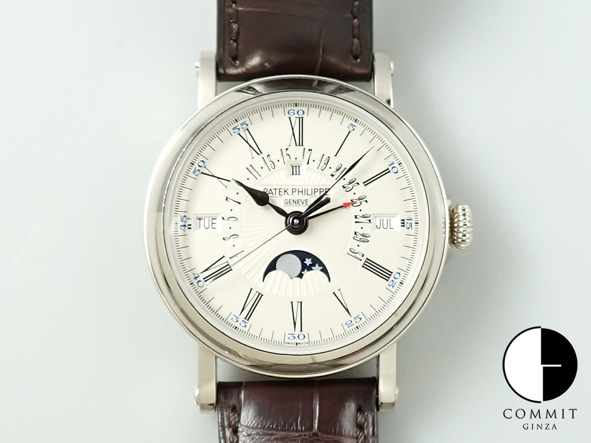 パテックフィリップ パーペチュアルカレンダー レトログラード Ref.5159G-001 ホワイトゴールド シルバー文字盤