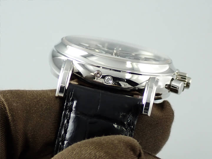 パテックフィリップ パーペチュアルカレンダー スプリットセコンド クロノグラフ Ref.5204P-011 プラチナ ブラック文字盤