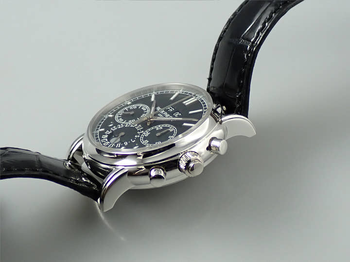 パテックフィリップ パーペチュアルカレンダー スプリットセコンド クロノグラフ Ref.5204P-011 プラチナ ブラック文字盤