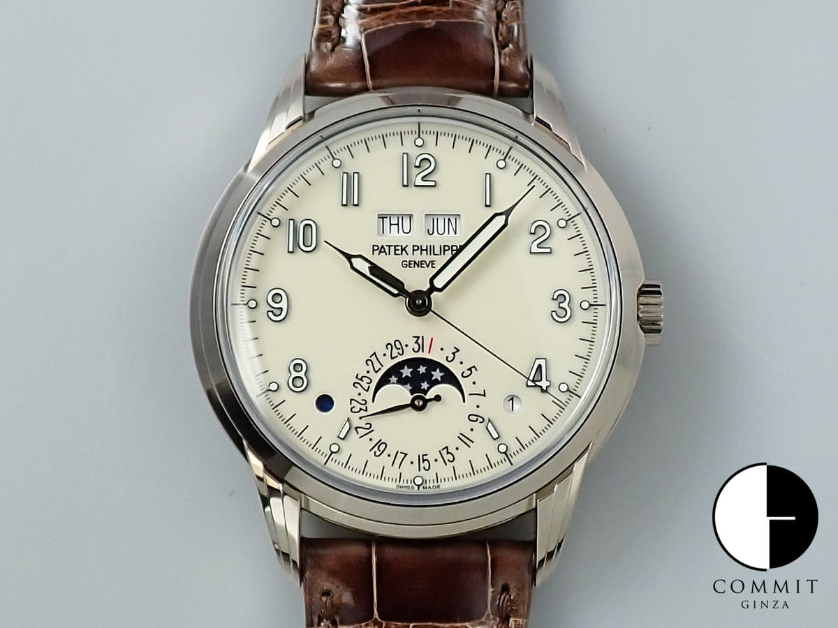 パテックフィリップ パーペチュアルカレンダー Ref.5320G-001 ホワイトゴールド アイボリー文字盤