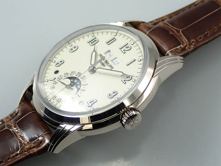 パテックフィリップ パーペチュアルカレンダー Ref.5320G-001 ホワイトゴールド アイボリー文字盤