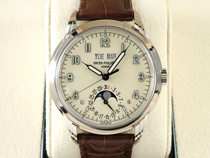 パテックフィリップ パーペチュアルカレンダー Ref.5320G-001 ホワイトゴールド アイボリー文字盤