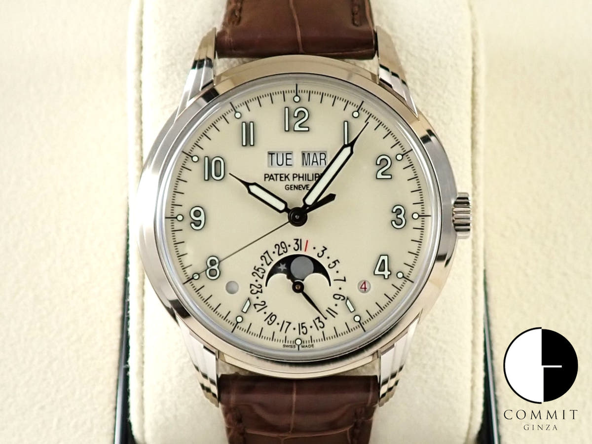 パテックフィリップ パーペチュアルカレンダー Ref.5320G-001 ホワイトゴールド アイボリー文字盤