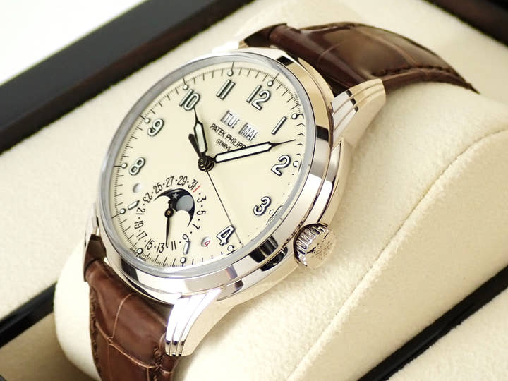 パテックフィリップ パーペチュアルカレンダー Ref.5320G-001 ホワイトゴールド アイボリー文字盤