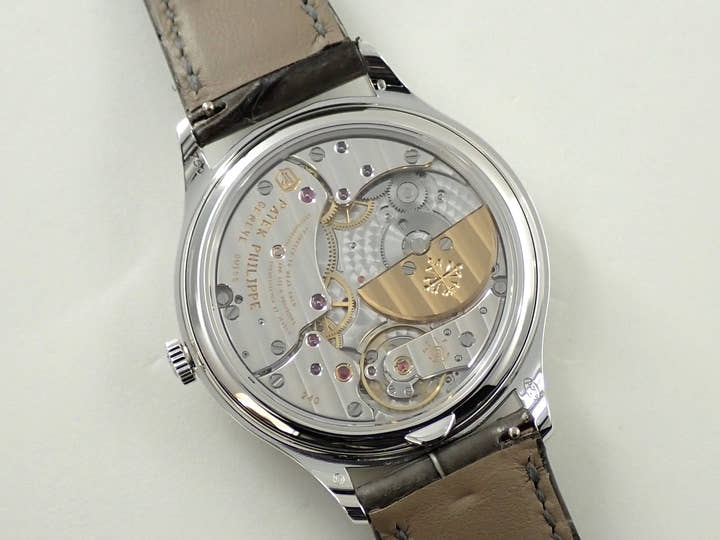 パテックフィリップ パーペチュアルカレンダー Ref.7140G-001 ホワイトゴールド シルバー・ソレイユ文字盤