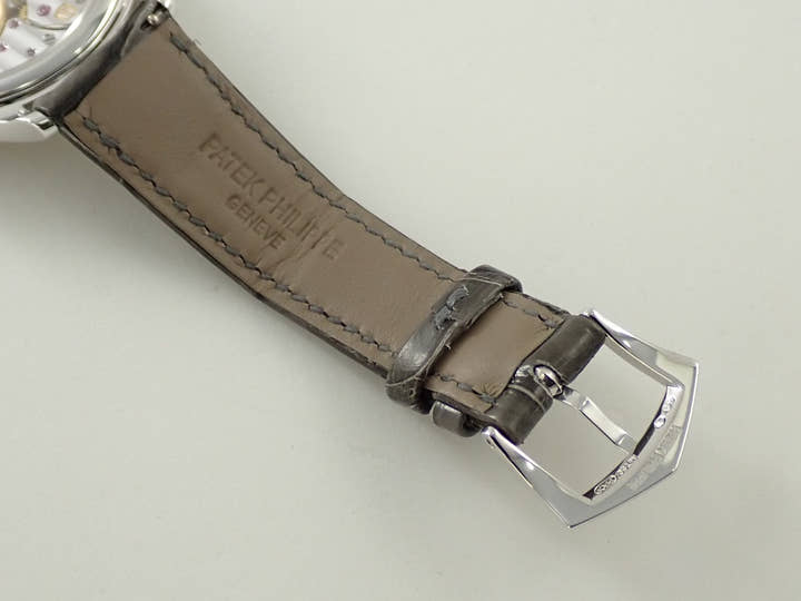 パテックフィリップ パーペチュアルカレンダー Ref.7140G-001 ホワイトゴールド シルバー・ソレイユ文字盤