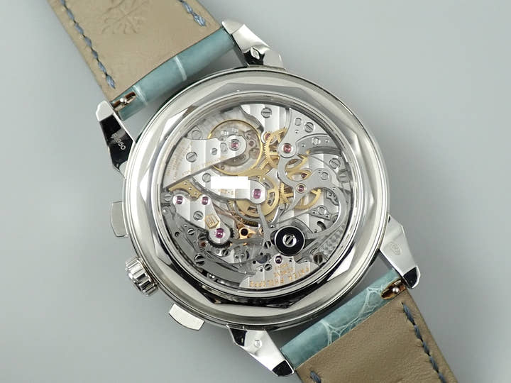 パテックフィリップ パーペチュアルカレンダー クロノグラフ Ref.5270P-001 プラチナ ゴールデンオパーリン文字盤