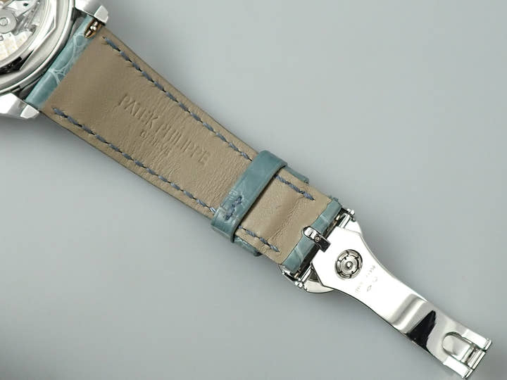 パテックフィリップ パーペチュアルカレンダー クロノグラフ Ref.5270P-001 プラチナ ゴールデンオパーリン文字盤