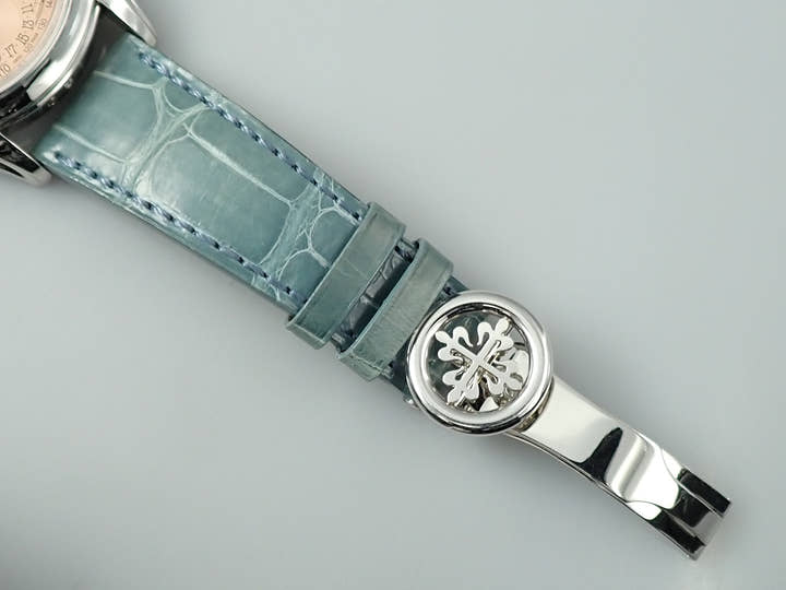 パテックフィリップ パーペチュアルカレンダー クロノグラフ Ref.5270P-001 プラチナ ゴールデンオパーリン文字盤