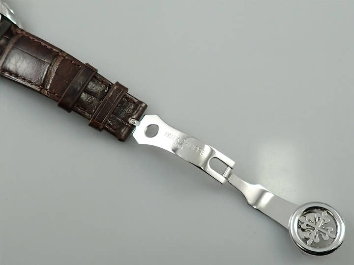 パテックフィリップ パーペチュアルカレンダー クロノグラフ Ref.5270P-001 プラチナ ゴールデンオパーリン文字盤