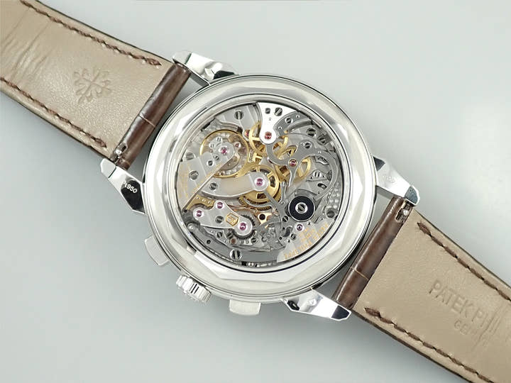 パテックフィリップ パーペチュアルカレンダー クロノグラフ Ref.5270P-001 プラチナ ゴールデンオパーリン文字盤