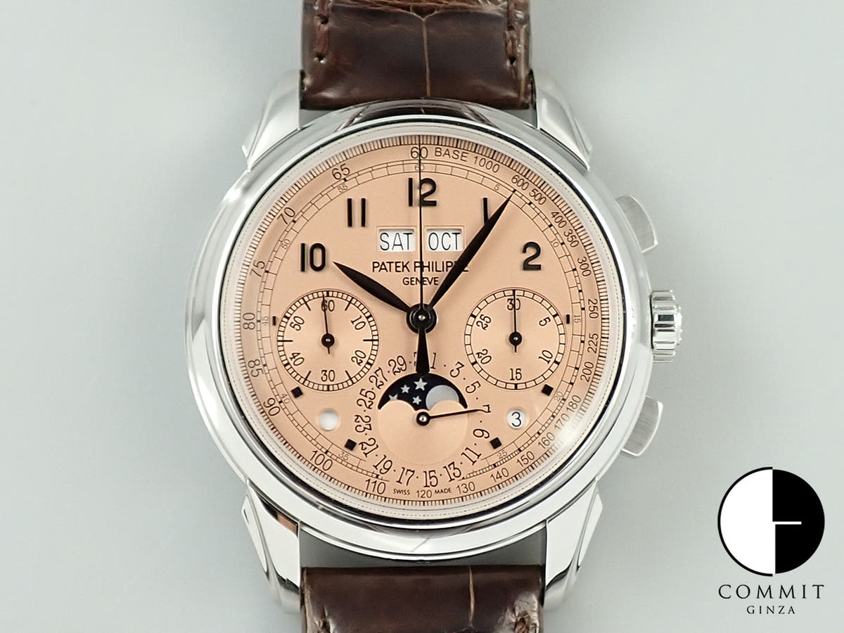 パテックフィリップ パーペチュアルカレンダー クロノグラフ Ref.5270P-001 プラチナ ゴールデンオパーリン文字盤