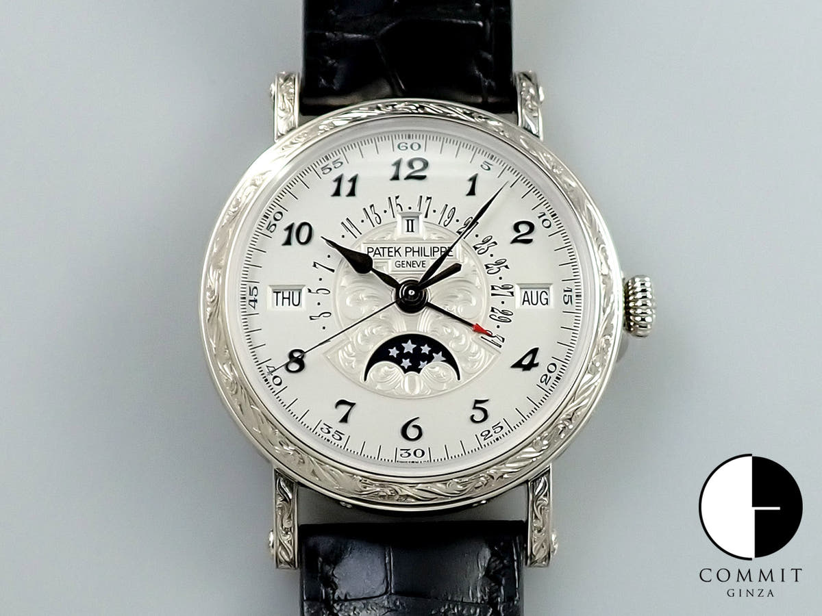 パテックフィリップ パーペチュアルカレンダー レトログラード Ref.5160/500G-001 ホワイトゴールド シルバー文字盤