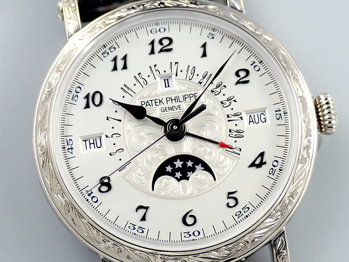 パテックフィリップ パーペチュアルカレンダー レトログラード Ref.5160/500G-001 ホワイトゴールド シルバー文字盤