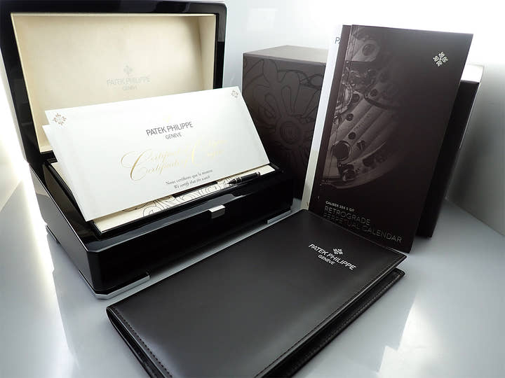 パテックフィリップ パーペチュアルカレンダー レトログラード Ref.5160/500G-001 ホワイトゴールド シルバー文字盤