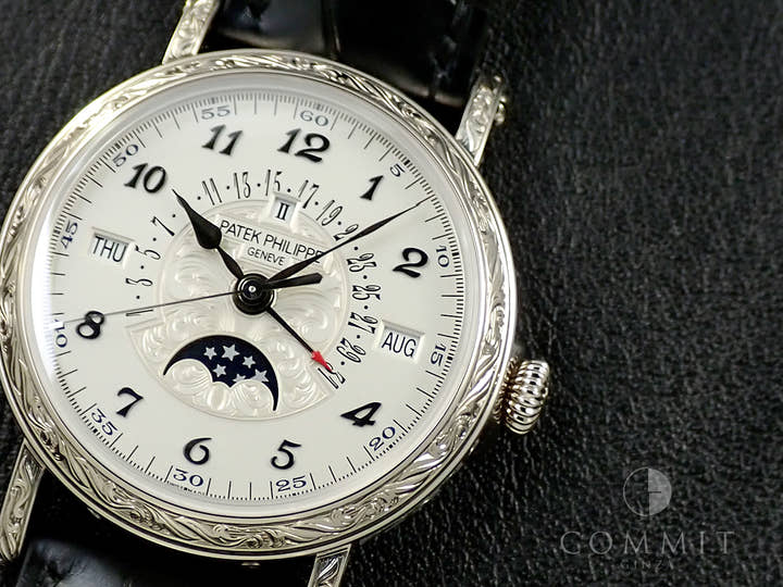 パテックフィリップ パーペチュアルカレンダー レトログラード Ref.5160/500G-001 ホワイトゴールド シルバー文字盤