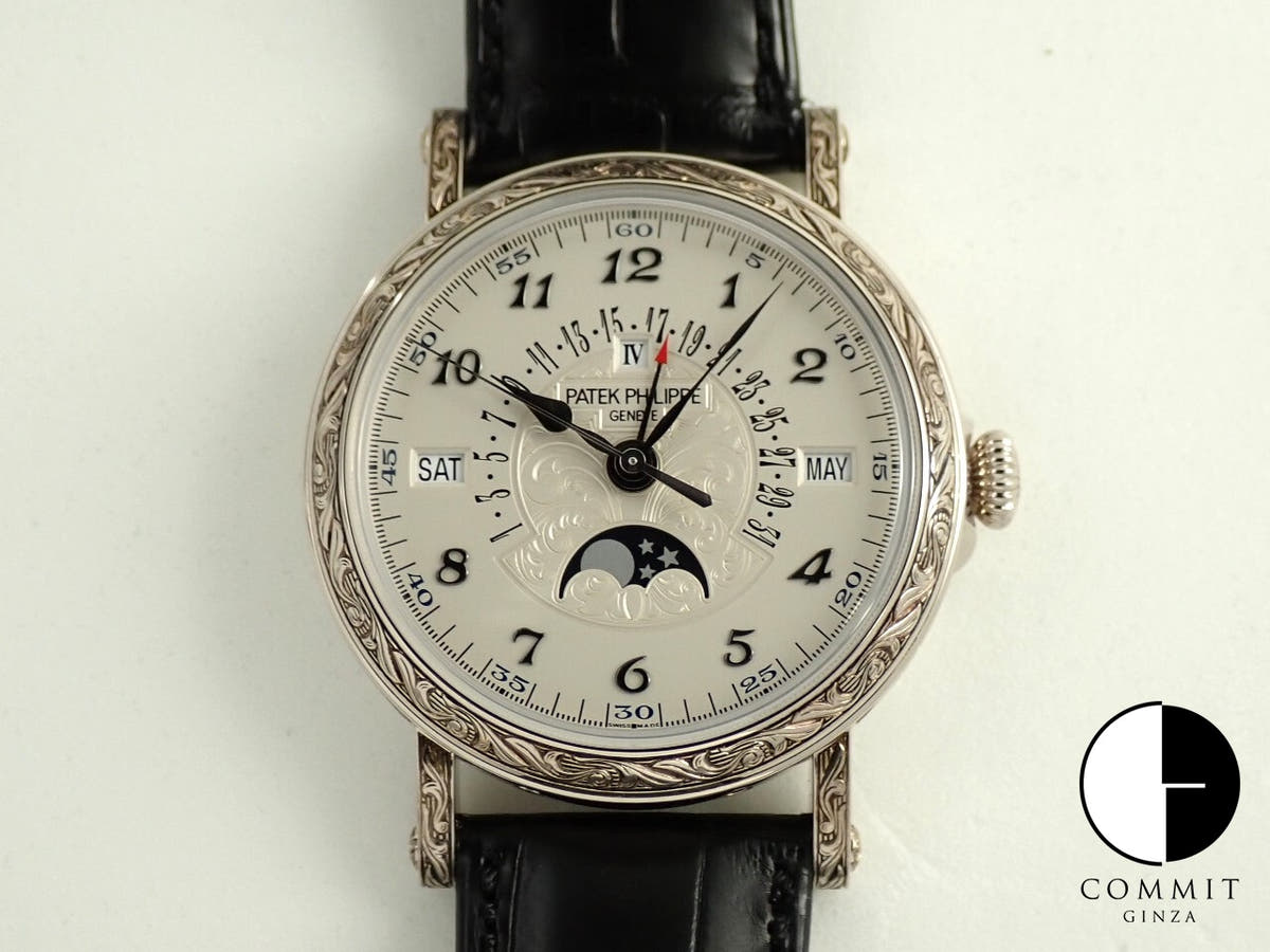 パテックフィリップ パーペチュアルカレンダー レトログラード Ref.5160/500G-001 ホワイトゴールド シルバー文字盤