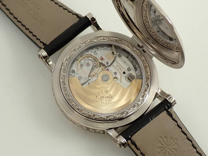 パテックフィリップ パーペチュアルカレンダー レトログラード Ref.5160/500G-001 ホワイトゴールド シルバー文字盤