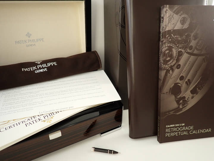 パテックフィリップ パーペチュアルカレンダー レトログラード Ref.5160/500G-001 ホワイトゴールド シルバー文字盤