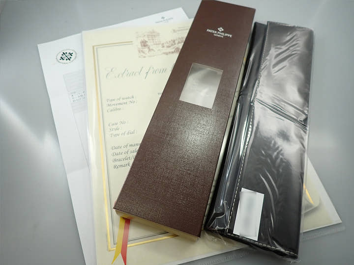 パテックフィリップ プチコンプリケーション Ref.5055G-001 ホワイトゴールド ブラック文字盤