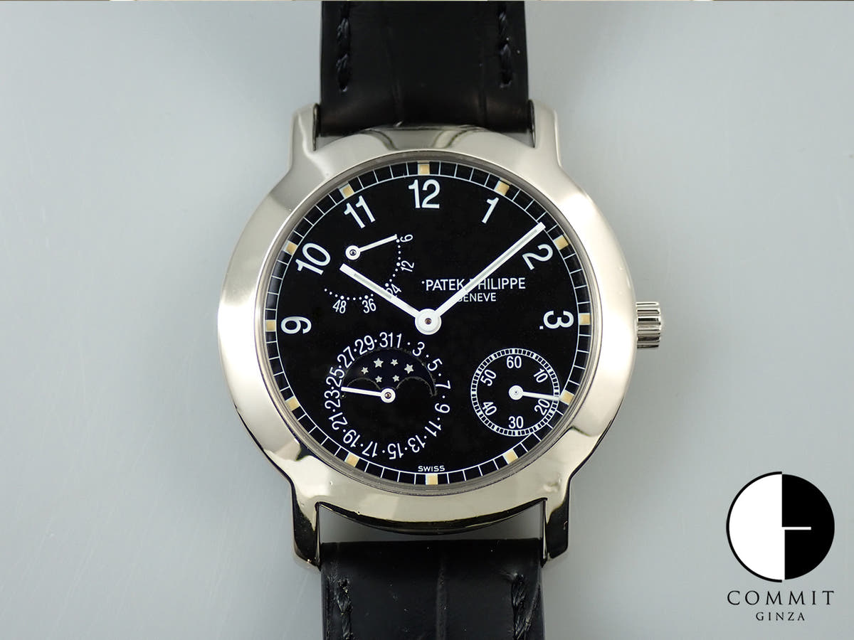 パテックフィリップ プチコンプリケーション Ref.5055G-001 ホワイトゴールド ブラック文字盤