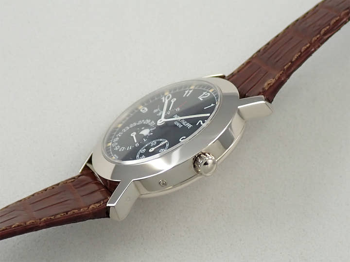 パテックフィリップ プチコンプリケーション Ref.5055G-001 ホワイトゴールド ブラック文字盤