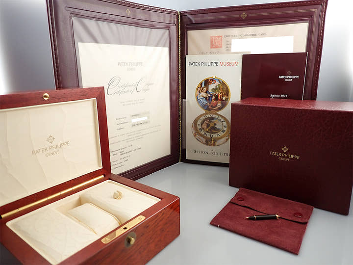 パテックフィリップ プチコンプリケーション Ref.5055G-001 ホワイトゴールド ブラック文字盤