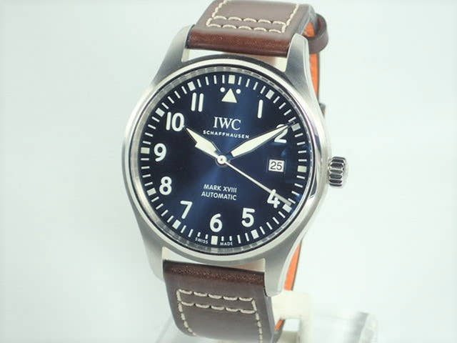 IWC パイロットウォッチ Ref.IW327004 ミッドナイトブルー文字盤 中古 pilot-10