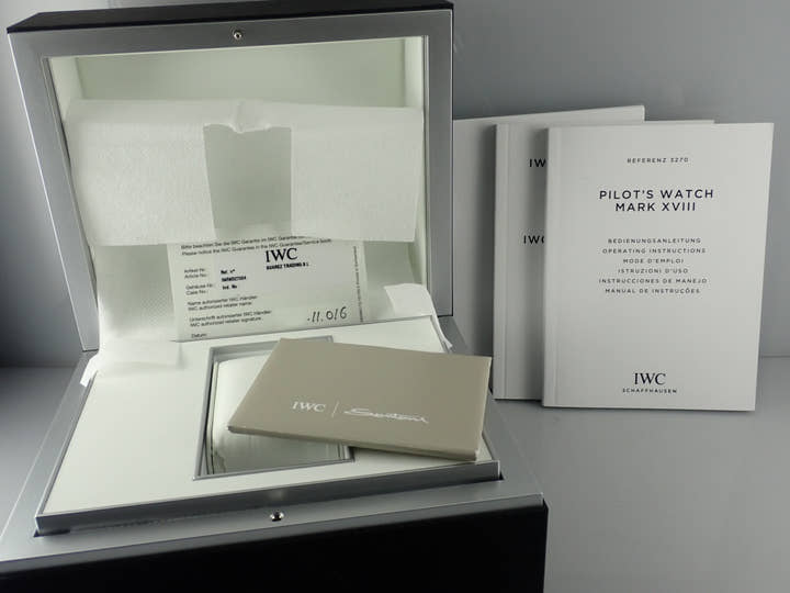 IWC パイロットウォッチ Ref.IW327004 ブルー文字盤 中古 pilot-14