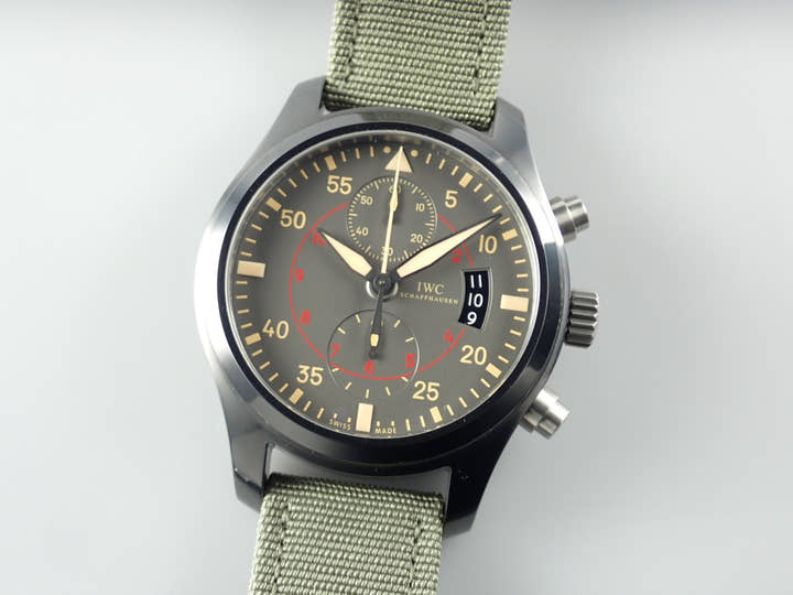 IWC パイロットウォッチ Ref.IW388002 グレー文字盤 中古 pilot-15