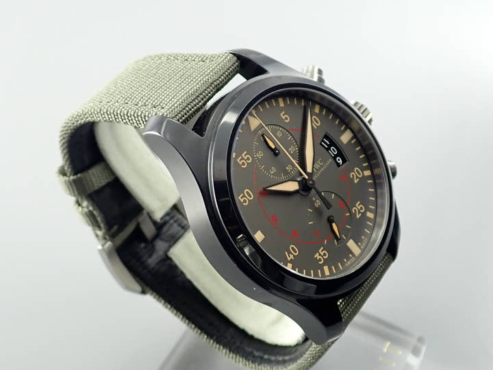 IWC パイロットウォッチ Ref.IW388002 グレー文字盤 中古 pilot-15