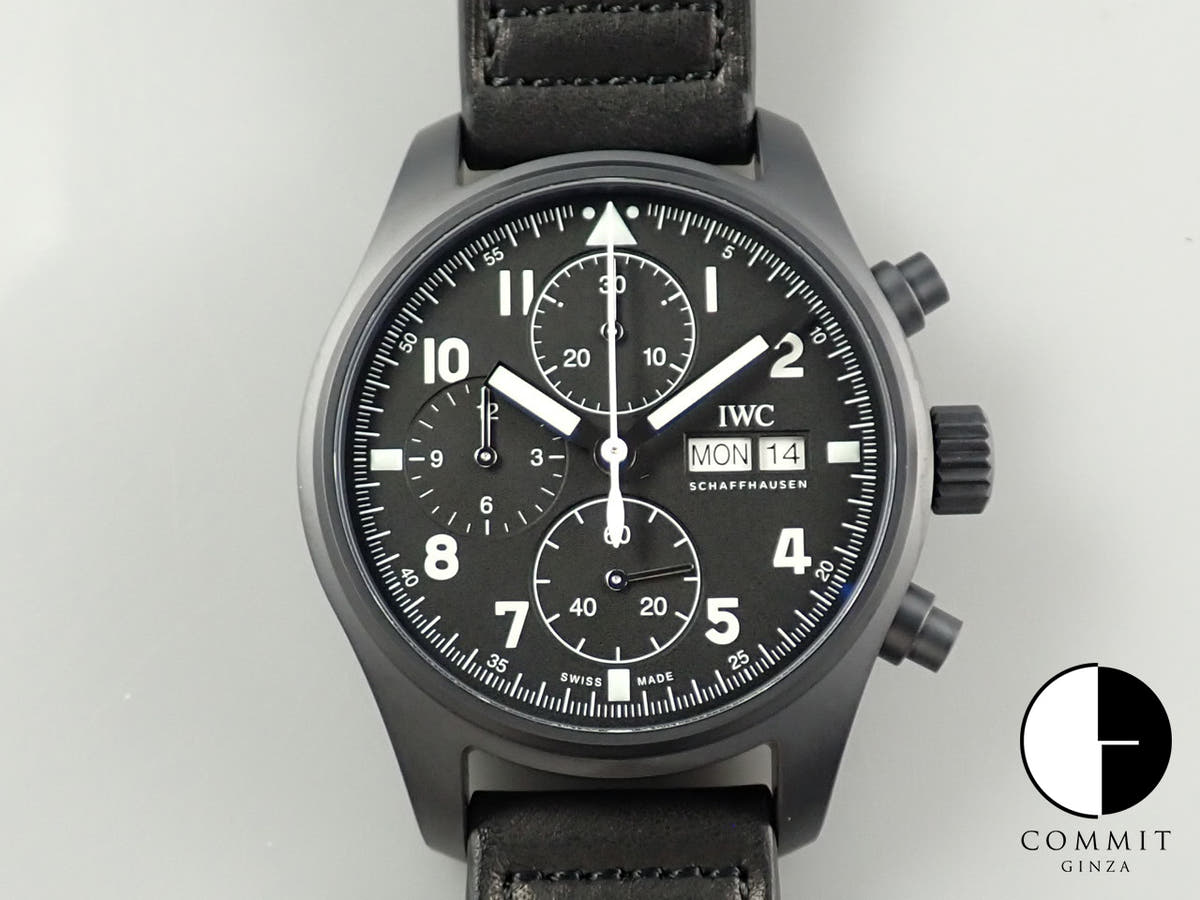 IWC パイロットウォッチ Ref.IW387905 ブラック文字盤 未使用 R4CX9S63
