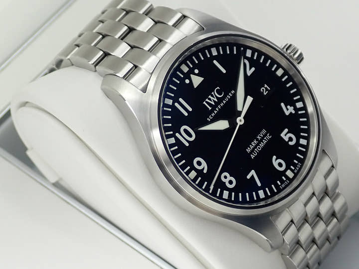 IWC パイロットウォッチ マークXVIII Ref.IW327011 ブラック文字盤 中古 0W3S5CTK