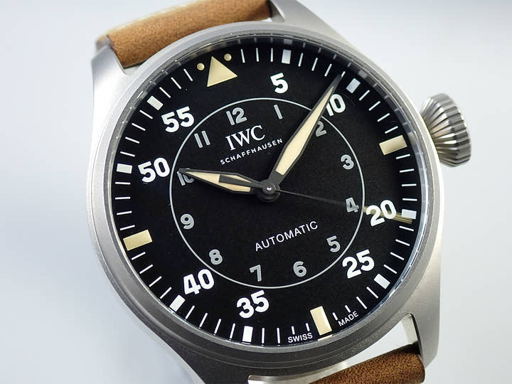 IWC ビッグ パイロット ウォッチ43 スピットファイア Ref.IW329701 ブラック文字盤 極美品 6M4Z0Y17