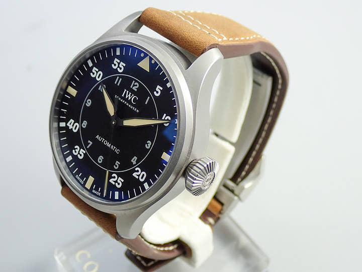 IWC ビッグ パイロット ウォッチ43 スピットファイア Ref.IW329701 ブラック文字盤 極美品 6M4Z0Y17